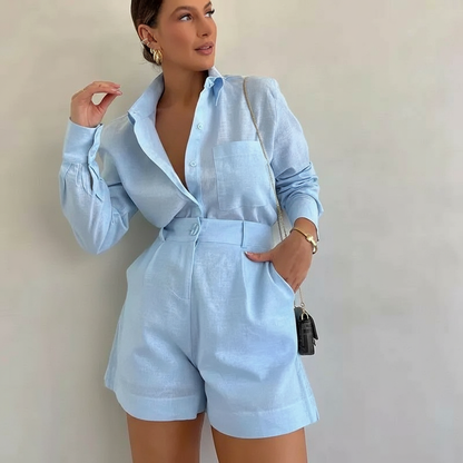 Conjunto Camisa e Shorts Kamala