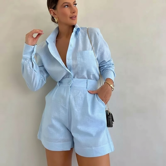 Conjunto Camisa e Shorts Kamala