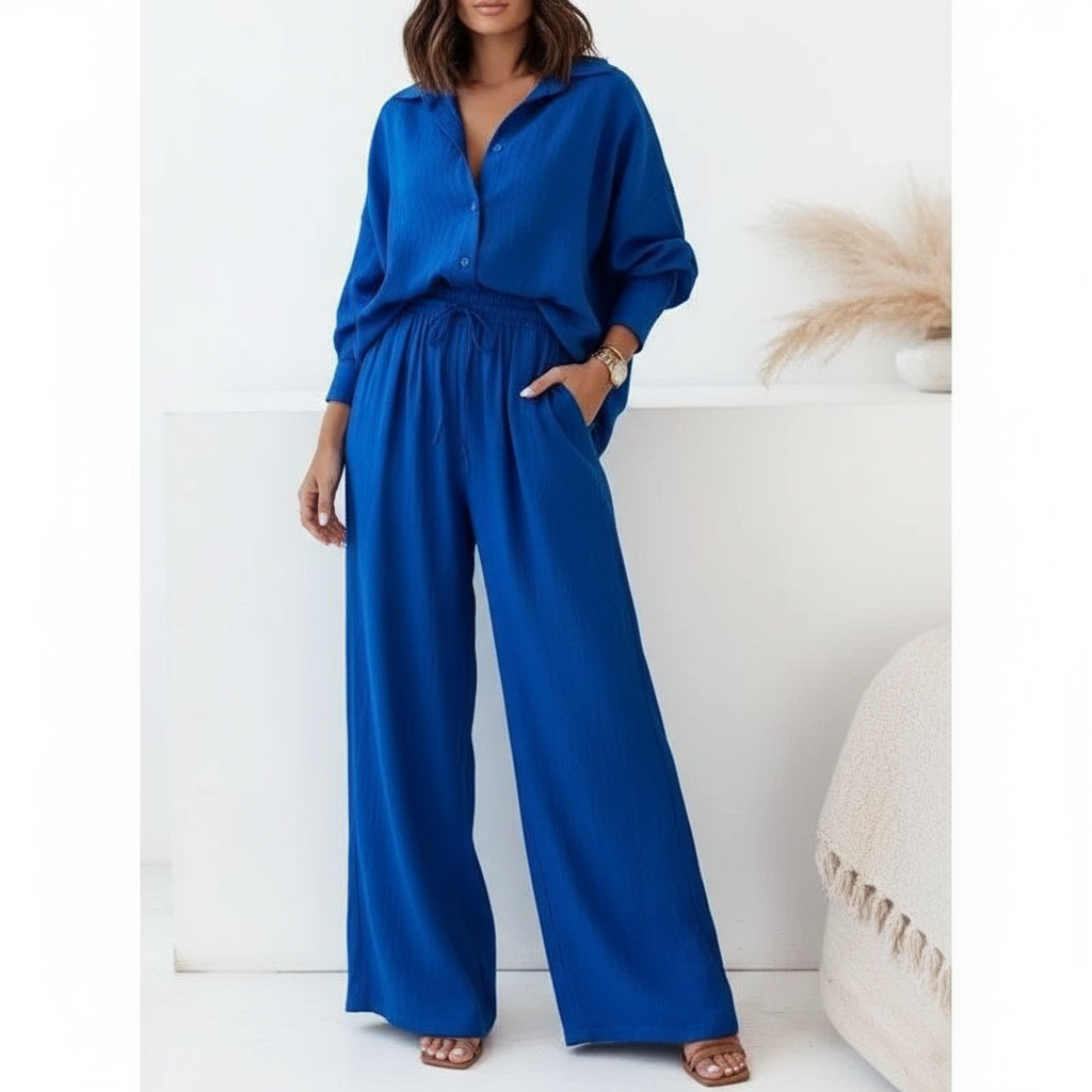 Conjunto Calça e Camisa Livia