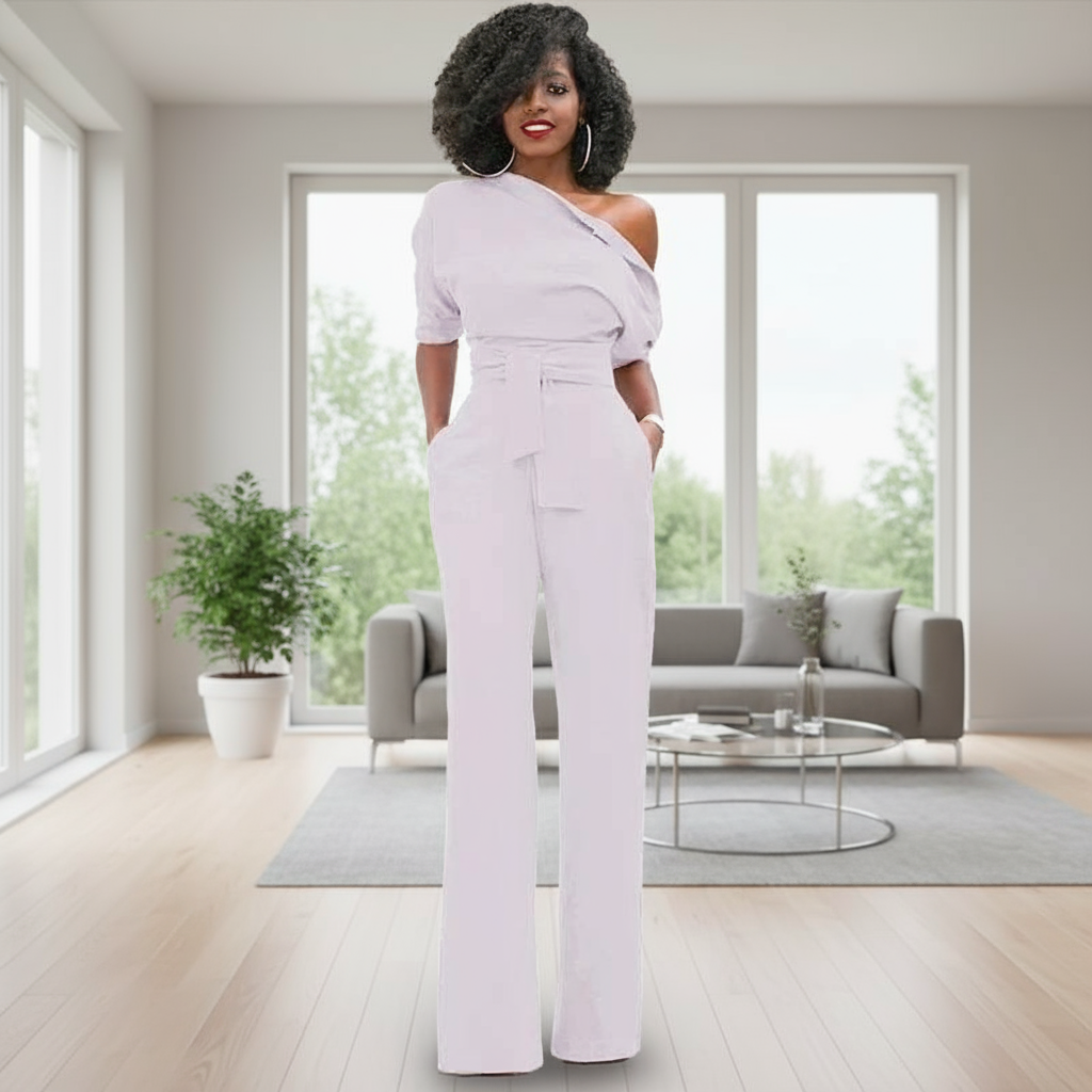 Macacão Ombro a Ombro Officewear