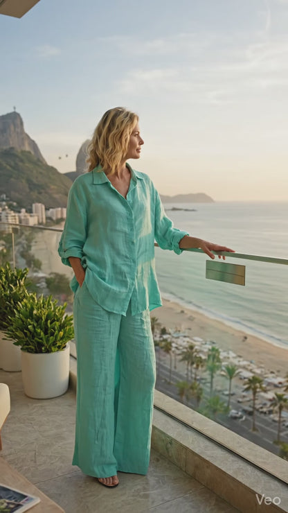 Conjunto Camisa e Calça Chiara
