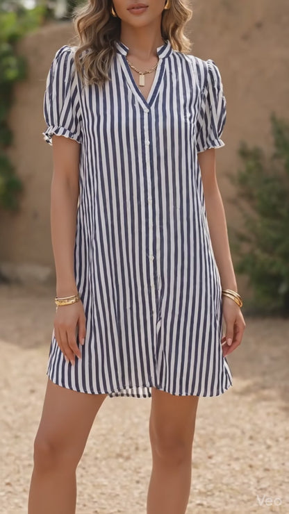 Vestido Listrado Palermo
