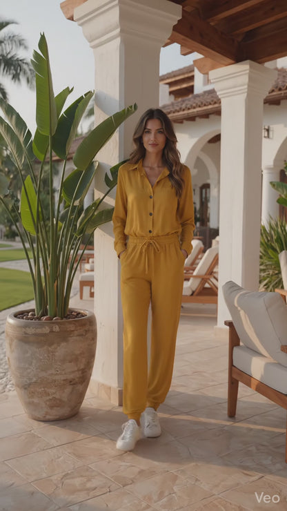 Macacão Feminino Jumpsuits Militar