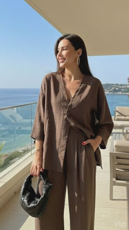 Conjunto Calça e Camisa Kay