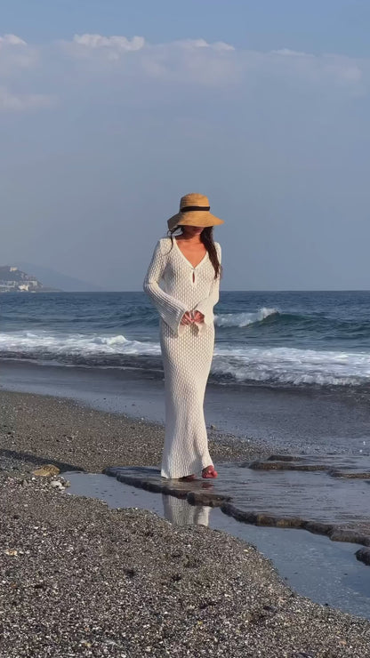 Vestido Túnica Beach Tricô