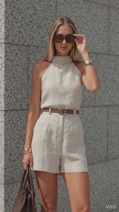 Conjunto Shorts e Blusa Rose