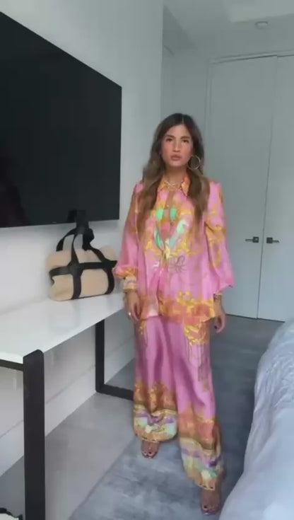 Conjunto Calça e Camisa Carelli