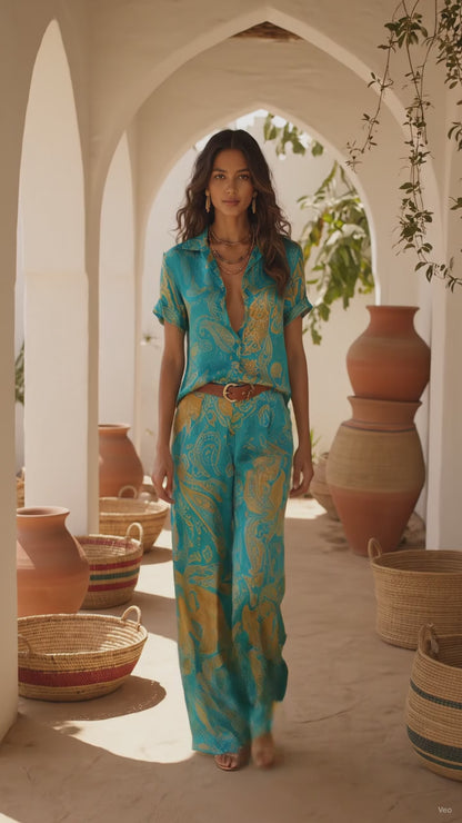 Conjunto Calça e Camisa Havana