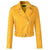 Jaqueta de Couro Color Woman- Couro Ecológico - Sua Boutique Jaqueta de Couro Color Woman- Couro Ecológico-jaqueta-25744015-yll8828-yellow-s--